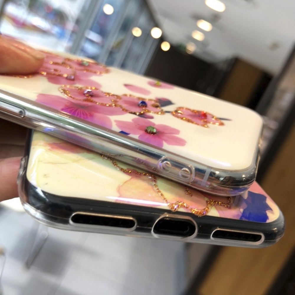 ⚠️Clearance NEW iPhone 7/8 Glitter Flower Case - Picture 3 of 7